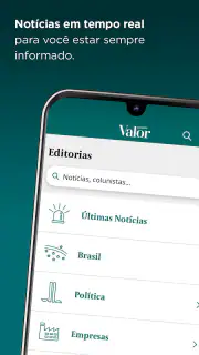 Valor Econômico - Notícias screenshot 3