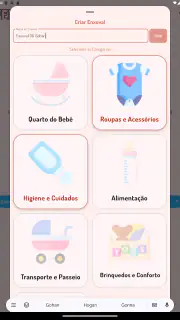 Vem Bebê: Lista de Enxoval screenshot 8