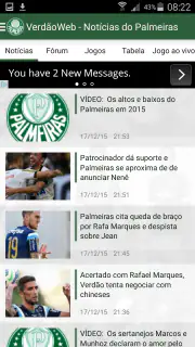 VerdãoWeb - Notícias do Palmei screenshot 1