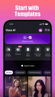 Vexa: AI Video & Photo Maker screenshot 4