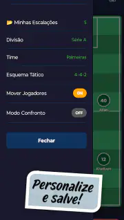 Você Escala! - Monte seu Time screenshot 5