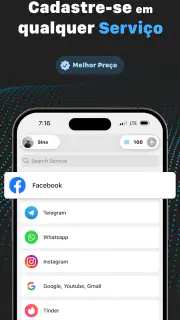 VSim: Número Virtual para SMS screenshot 2