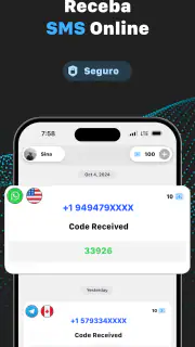 VSim: Número Virtual para SMS screenshot 5