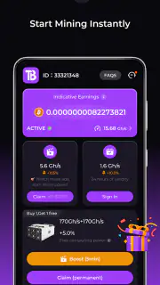 VTRX Miner: Cloud Tool screenshot 2