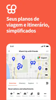 Wanderlog Organizador viagens screenshot 1