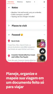 Wanderlog Organizador viagens screenshot 2