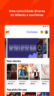 Wattpad - Onde Histórias Vivem screenshot 2