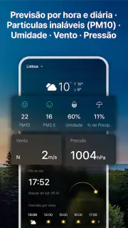 WeatherPop Português (+alarme) screenshot 6