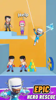 Web Flip Hero: Swing & Hit screenshot 4