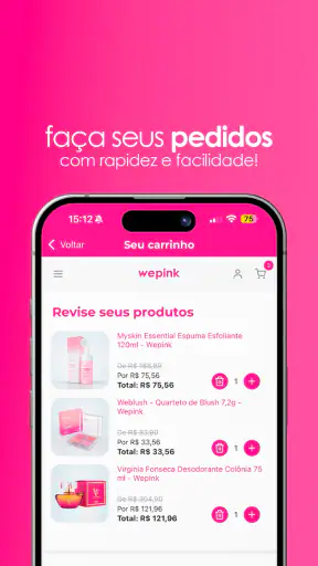 Wepink screenshot