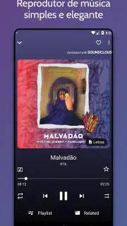 Whatlisten: Player de música screenshot 1