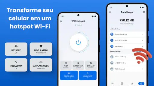 Wi-Fi Portátil - Hotspot Móvel screenshot
