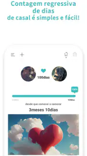 Widget Casal : Dias Juntos screenshot 4