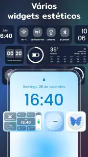Widgets e Temas: iWidgets screenshot 1