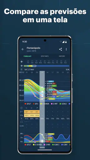 Windy: previsão de surf e vela screenshot