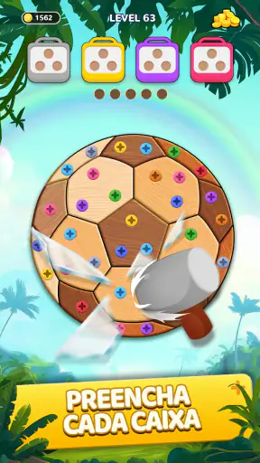 Woodle Screw Jam: Nuts & Bolts screenshot