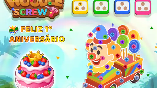 Woodle Screw Jam: Nuts & Bolts screenshot
