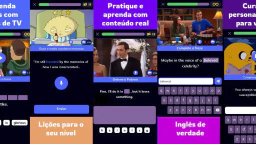 Wordbox English: Inglês Real screenshot 1