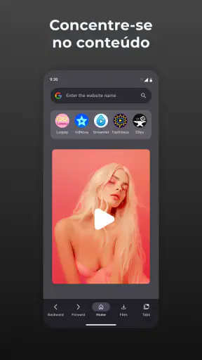 XPlay Navegador Privado screenshot