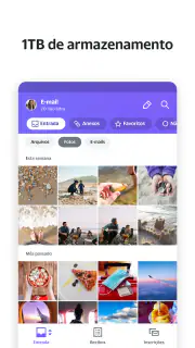 Yahoo Mail – e-mail organizado screenshot 1