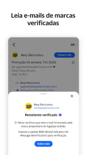 Yahoo Mail – e-mail organizado screenshot 4