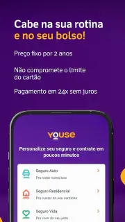 Youse: Seguros Auto, Casa e + screenshot 3