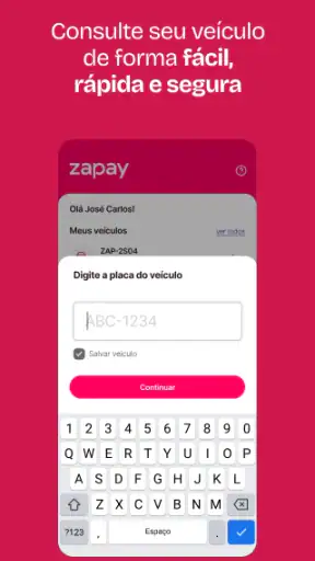 Zapay IPVA, Licenciamento 2025 screenshot
