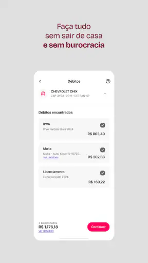 Zapay IPVA, Licenciamento 2025 screenshot