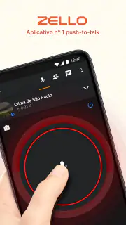Zello Walkie Talkie screenshot 1