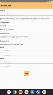 ZeroTier One screenshot 5