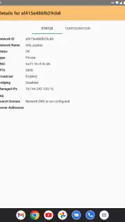ZeroTier One screenshot 6