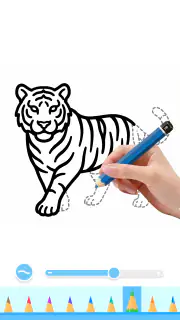 ZooColor: Desenhar e Pintar screenshot 6