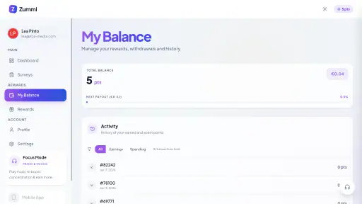 Zummi: Rewards & Surveys screenshot 8