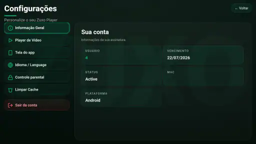 Zuxo Player screenshot 8