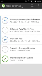 µTorrent® -Baixador de Torrent screenshot 1