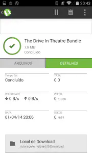 µTorrent® -Baixador de Torrent screenshot 6