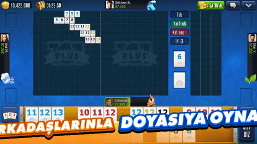 101 Yüzbir Okey Plus screenshot