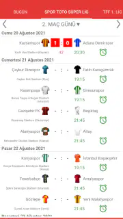 2026/2027 Süper Lig Canlı Skor screenshot 1