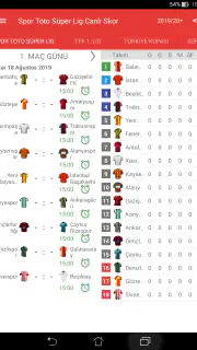 2026/2027 Süper Lig Canlı Skor screenshot 8
