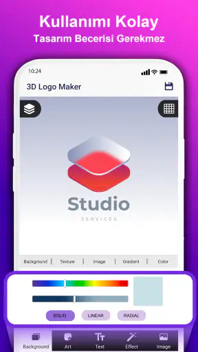 3D Logo Maker - Tasarım Logosu screenshot