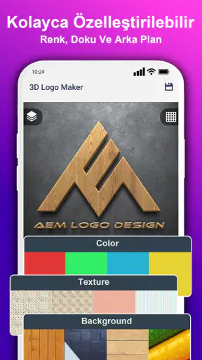 3D Logo Maker - Tasarım Logosu screenshot