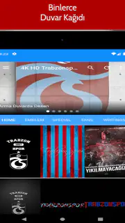 4K HD Trabzonspor Duvar Kağıtl screenshot 7