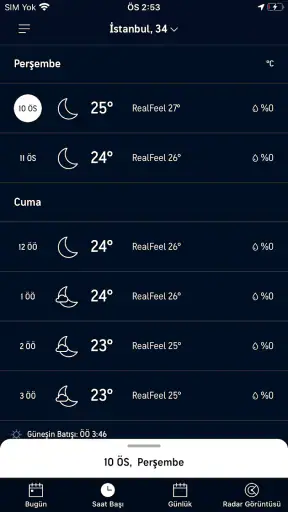 AccuWeather Hava Durumu screenshot