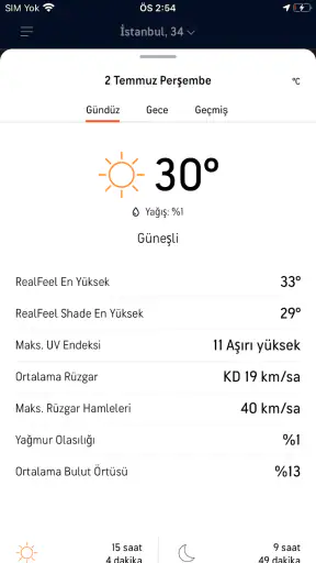 AccuWeather Hava Durumu screenshot