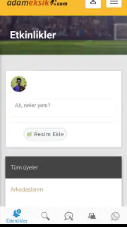 Adam Eksik - Halı Saha Oyuncus screenshot 3