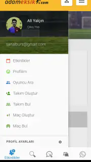 Adam Eksik - Halı Saha Oyuncus screenshot 5