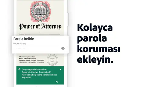 Adobe Acrobat Reader: PDF açma screenshot