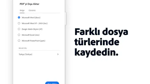 Adobe Acrobat Reader: PDF açma screenshot