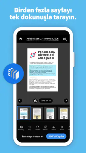 Adobe Scan: Belge Tarama screenshot