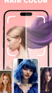 AI Hair Color Style Art Change screenshot 4